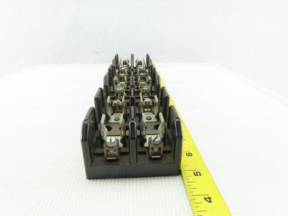 Buss J60030-2COR 2 Pole Class J Fuse Holder Block 600V 30A Lot of 3