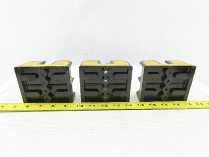 Buss J60030-2COR 2 Pole Class J Fuse Holder Block 600V 30A Lot of 3
