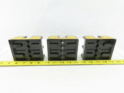 Buss J60030-2COR 2 Pole Class J Fuse Holder Block 600V 30A Lot of 3