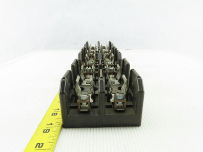 Buss J60030-2COR 2 Pole Class J Fuse Holder Block 600V 30A Lot of 3
