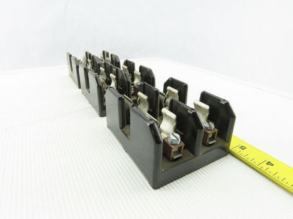 Buss J60030-2COR 2 Pole Class J Fuse Holder Block 600V 30A Lot of 3