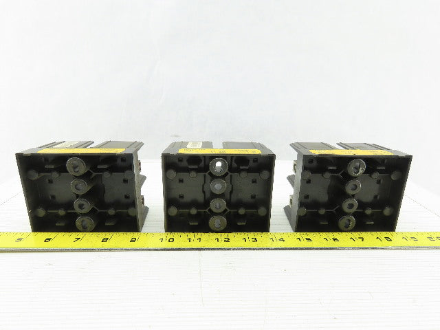 Buss J60060-2COR 600V 60A 2P Class J Fuse Holder Lot of 3
