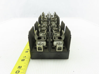 Buss J60060-2COR 600V 60A 2P Class J Fuse Holder Lot of 3