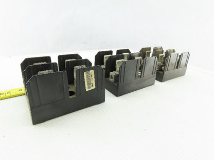 Buss J60060-2COR 600V 60A 2P Class J Fuse Holder Lot of 3