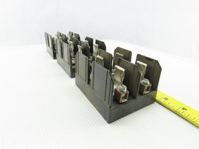 Buss J60060-2COR 600V 60A 2P Class J Fuse Holder Lot of 3