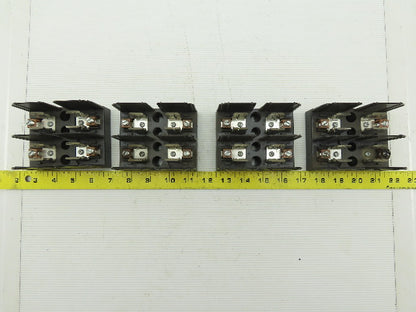 Buss J60030-2COR 2 Pole Class J Fuse Holder Block 600V 30A Lot of 4