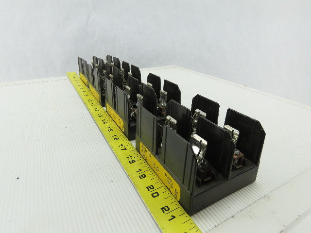 Buss J60030-2COR 2 Pole Class J Fuse Holder Block 600V 30A Lot of 4