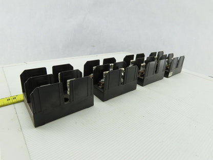 Buss J60030-2COR 2 Pole Class J Fuse Holder Block 600V 30A Lot of 4