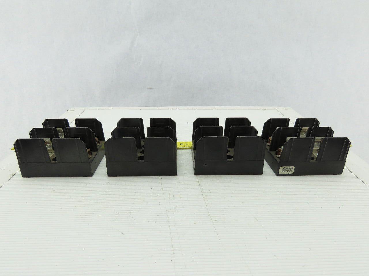 Buss J60030-2COR 2 Pole Class J Fuse Holder Block 600V 30A Lot of 4
