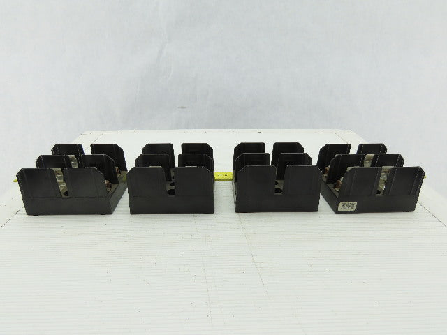 Buss J60030-2COR 2 Pole Class J Fuse Holder Block 600V 30A Lot of 4