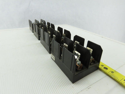 Buss J60030-2COR 2 Pole Class J Fuse Holder Block 600V 30A Lot of 4