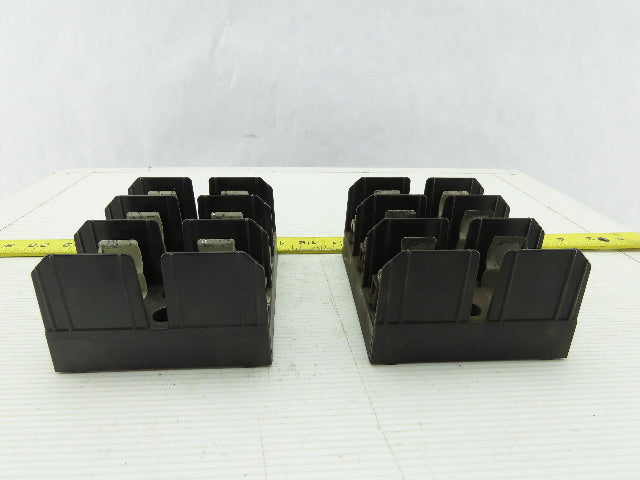 Buss J60060-3COR 3 Pole Fuse Holder 600 V 60 Amp Lot of 2