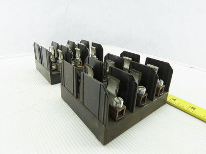 Buss J60060-3COR 3 Pole Fuse Holder 600 V 60 Amp Lot of 2