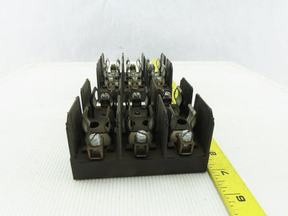 Buss J60060-3COR 3 Pole Fuse Holder 600 V 60 Amp Lot of 2