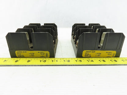 Buss J60060-3COR 3 Pole Fuse Holder 600 V 60 Amp Lot of 2