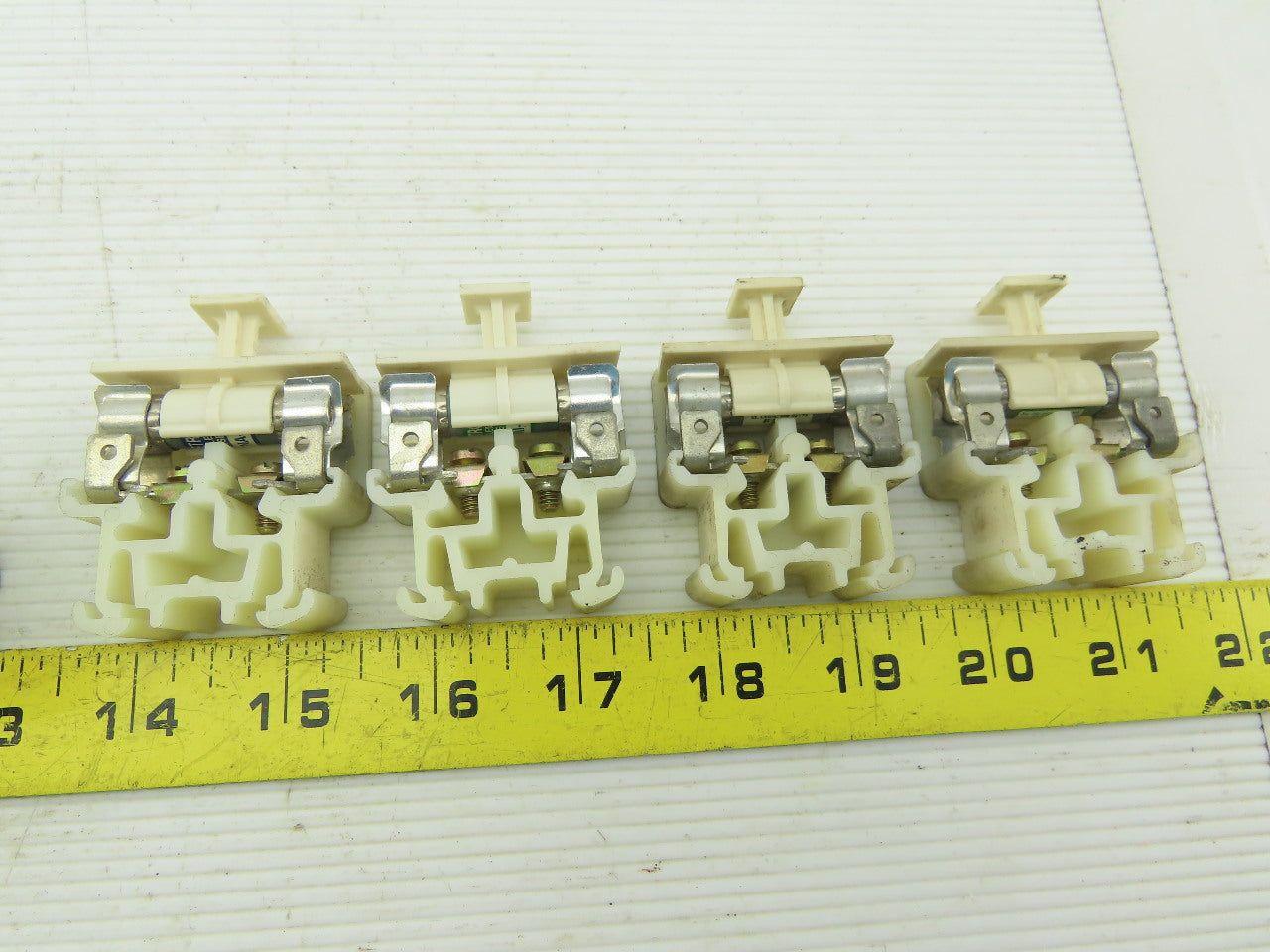 Allen Bradley 1492-CE Terminal Block W/Fuses Din Rain Lot of 13