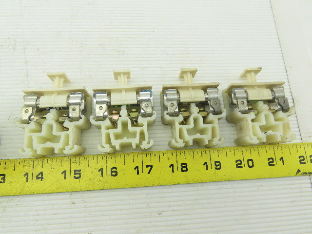 Allen Bradley 1492-CE Terminal Block W/Fuses Din Rain Lot of 13