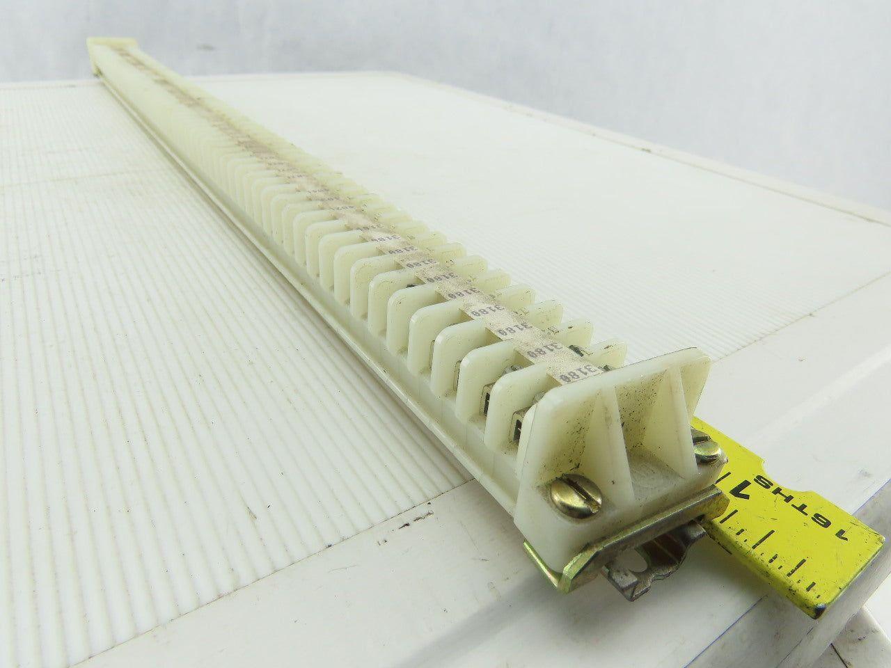 Allen Bradley 1492-F DIN Rail Mount Terminal Block/Strip 300V 22-14AWG Lot of 60