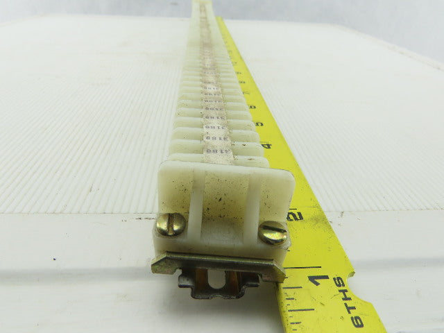 Allen Bradley 1492-F DIN Rail Mount Terminal Block/Strip 300V 22-14AWG Lot of 60