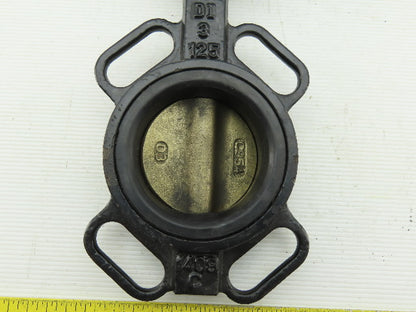 Legend T-335AB Ductile Iron Wafer Butterfly Valve, Aluminum Bronze Disc