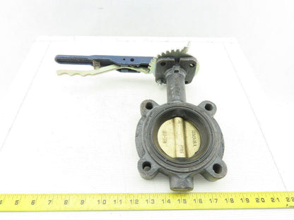 Nibco LD-2000 3" 200PSI Ductile Iron Butterfly Valve with EPDM Liner Lug Type