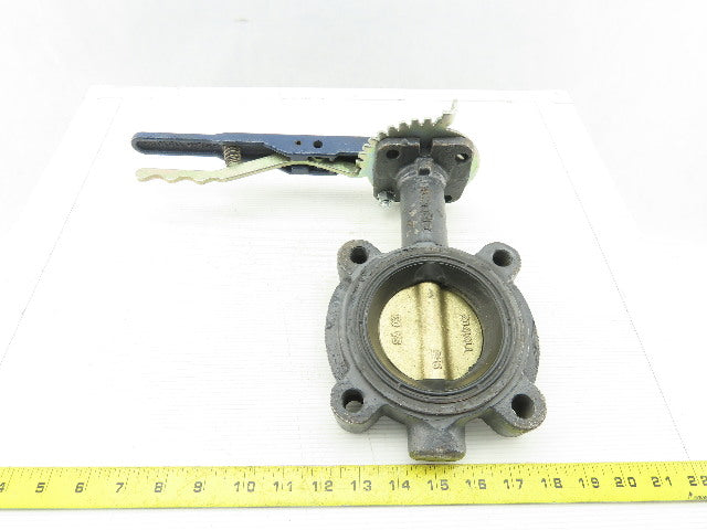 Nibco LD-2000 3" 200PSI Ductile Iron Butterfly Valve with EPDM Liner Lug Type