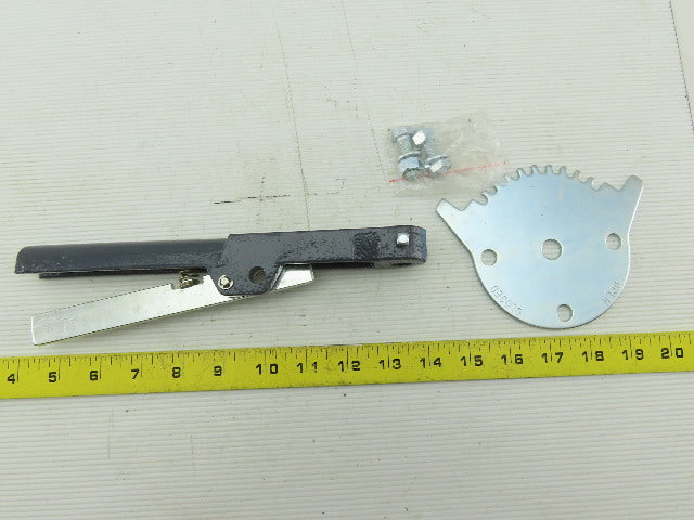 Asco V 9810 Butterfly Valve Handle And Notch Plate With Hardware