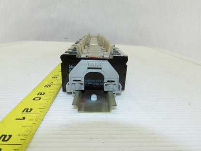 Idec BAF111SDU 24V 10A Fuse Holder W/Indicator 18-10AWG On DIN Rail Lot of 23