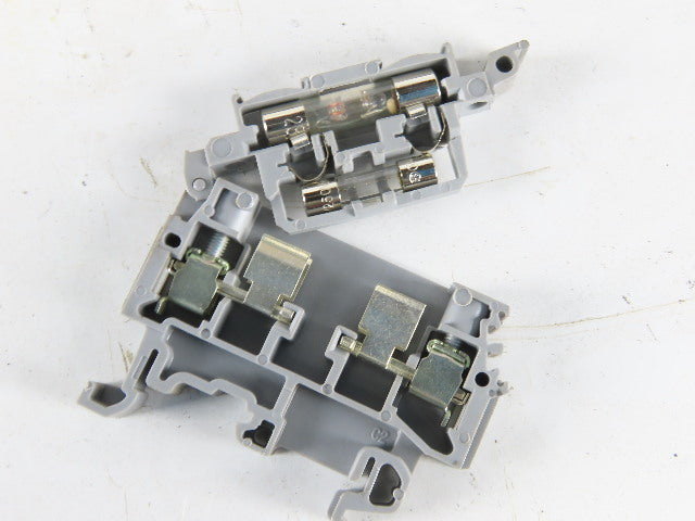 Entrelec M4/8S 6.3 A MAXI Terminal Block Fuse Holder AB Fuse Holder Lot of 158