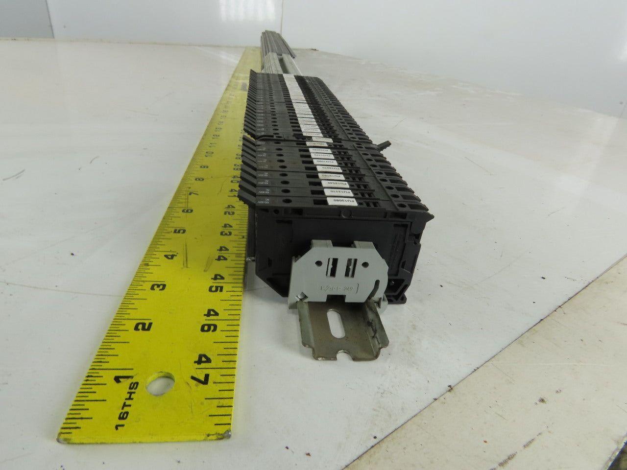 Entrelec M4/8S 6.3 A MAXI Terminal Block Fuse Holder AB Fuse Holder Lot of 158