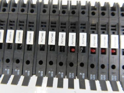 Entrelec M4/8S 6.3 A MAXI Terminal Block Fuse Holder AB Fuse Holder Lot of 158