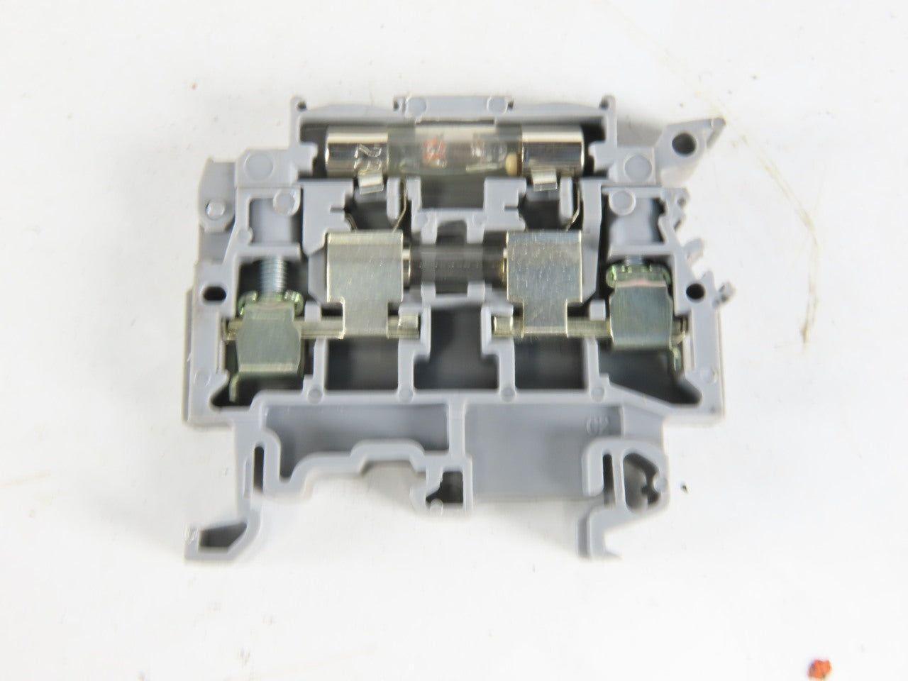 Entrelec M4/8S 6.3 A MAXI Terminal Block Fuse Holder AB Fuse Holder Lot of 158