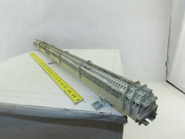 Weidmuller WK4/U Mixed Terminal Block DIN Rail 600V 40A Lot of 123