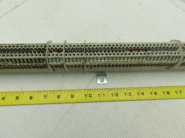 Weidmuller WK4/U Mixed Terminal Block DIN Rail 600V 40A Lot of 123