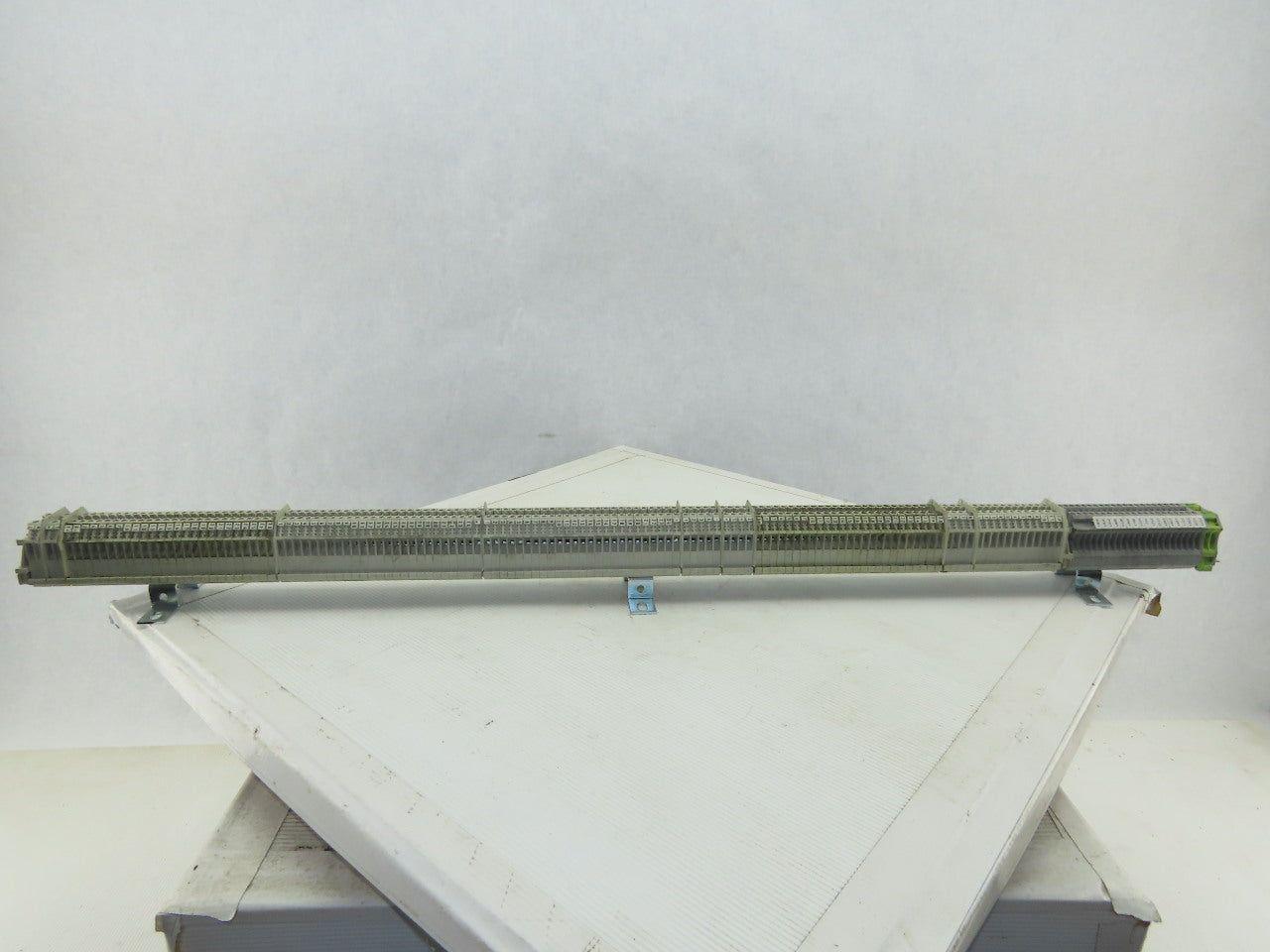 Weidmuller WK4/U Mixed Terminal Block DIN Rail 600V 40A Lot of 123