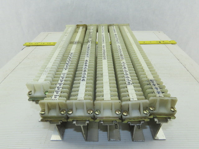 Allen Bradley 1492 F DIN Rail Mount Terminal Block 300V 22-14AWG Lot of 127