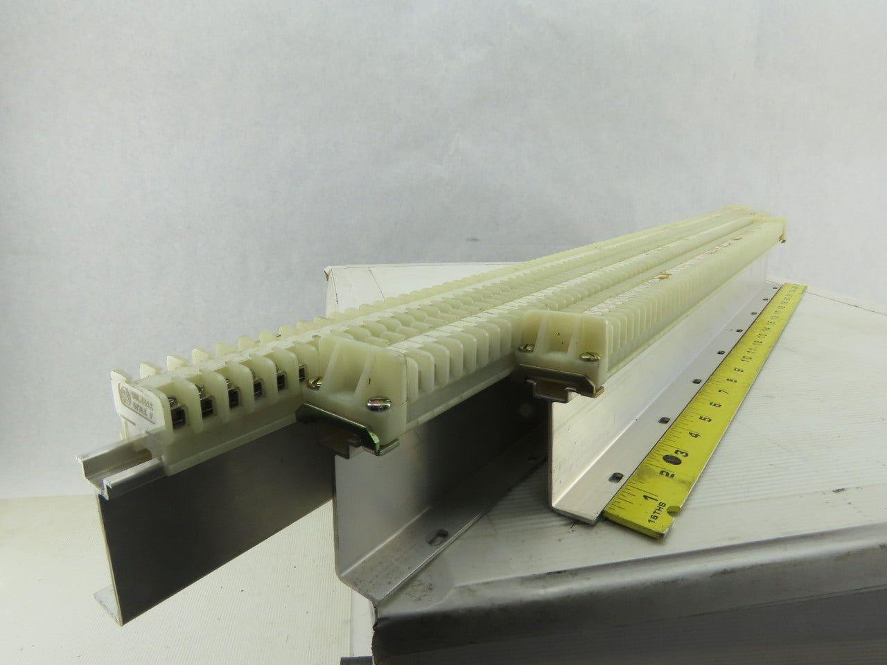 Allen Bradley 1492-F DIN Rail Mount Terminal Block 300V 22-14AWG Lot of 259