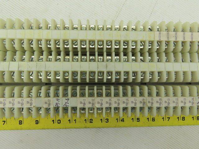 Allen Bradley 1492-F DIN Rail Mount Terminal Block 300V 22-14AWG Lot of 259