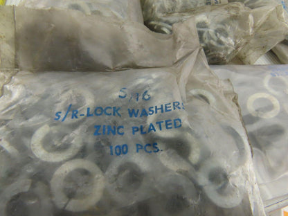 Tapco Flat Countersunk Head Elevator Bolts Lock Washers Nuts Leather Washers