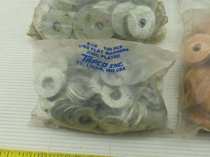 Tapco 5/16-18x2 Countersunk Elevator Bolt W/Fender Washer, Flat, Lock, & Hex Nut