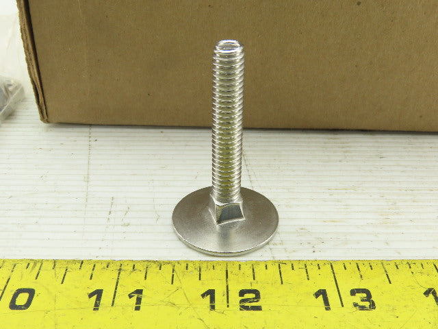 Tapco 5/16-18 x 2" Stainless Steel Elevator Bolt With Hex Nuts Lot of 100