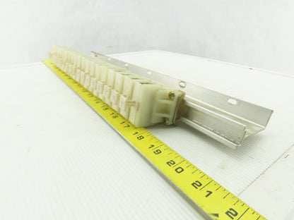 Allen Bradley 1492-CE Terminal Blocks W/Fuse FNA-10 Dual Element Din Rail 19 Pcs