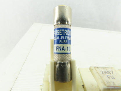 Allen Bradley 1492-CE Terminal Blocks W/Fuse FNA-10 Dual Element Din Rail 19 Pcs