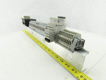 Allen Bradley 1492-H Mixed Lot DIN Rail Fuse Holders Terminal Blocks Lot of 63