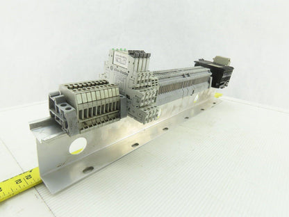 Allen Bradley 1492-H Mixed Lot DIN Rail Fuse Holders Terminal Blocks Lot of 63