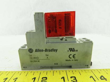 Allen Bradley 700-HPS2Z24 HN123 Relay Safety Control 8-Blade 24VDC 2PDT 8A 30VDC