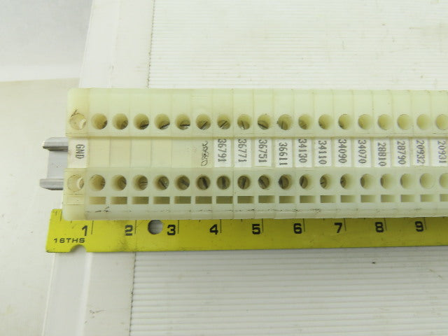 Allen Bradley 1492-H DIN Rail Mount Terminal Blocks/Strip Lot Of 85