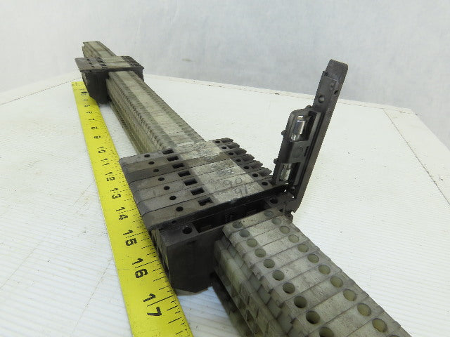 Allen Bradley 1492-H DIN Rail Mount Fuse Holders And Terminal Blocks Lot Of 135