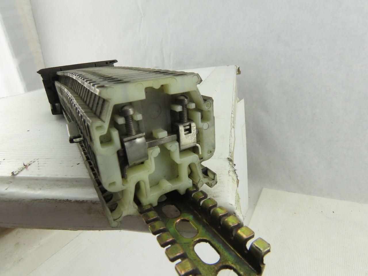 Allen Bradley 1492-H DIN Rail Mount Fuse Holders And Terminal Blocks Lot Of 135