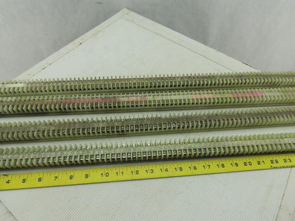 Allen Bradley 1492-F DIN Rail Mount Terminal Block On 4 DIN Rail Lot of 410